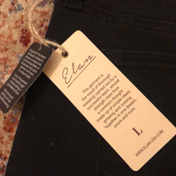 NWT Black Fringe Jeans - Picture 6 of 7